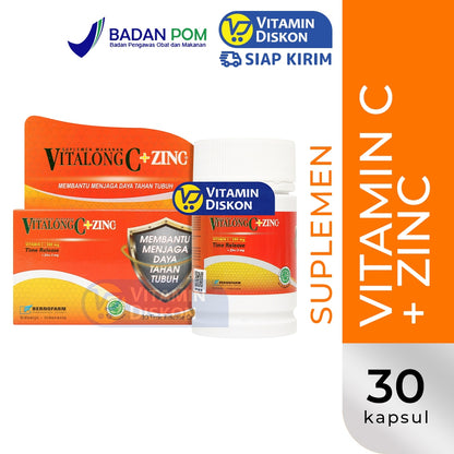 VITALONG C + ZINC - ISI 30 KAPSUL