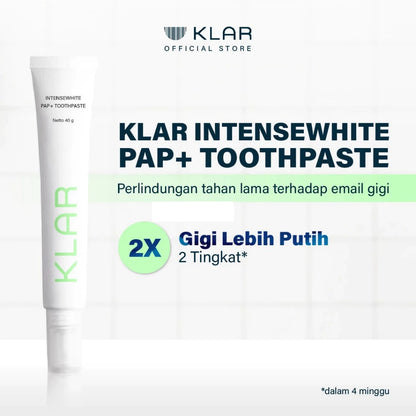 KLAR INTENSE WHITENING PAP TOOTHPASTE