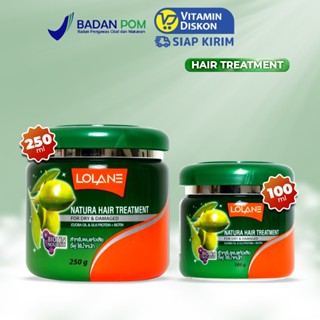 LOLANE NATURA HAIR TREATMENT JOJOBA OIL AND SILK PROTEIN AND BIOTIN 250 GR