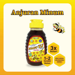 MADU TJ MURNI 250 GR | Meningkatkan Stamina, Daya Tahan Tubuh, Imunitas Dan Nafsu Makan