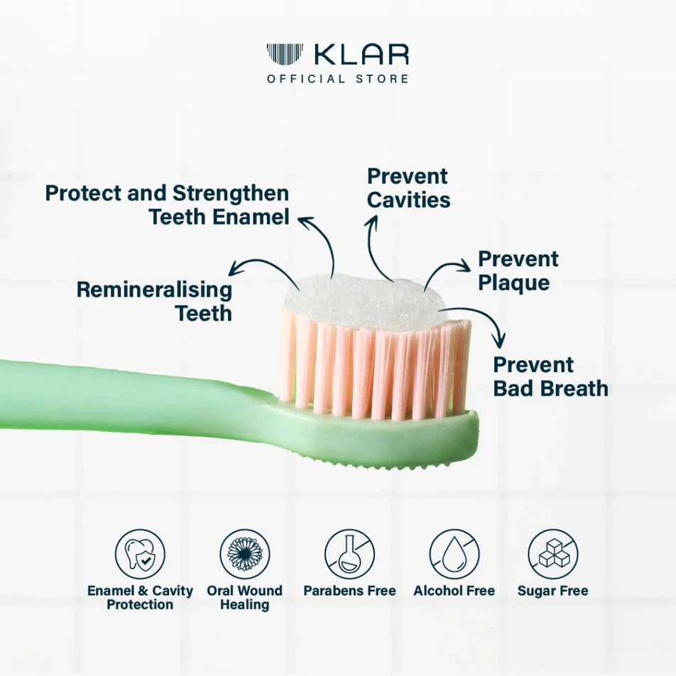 KLAR LITTLE TOOTHPASTE PLAIN - 50GR