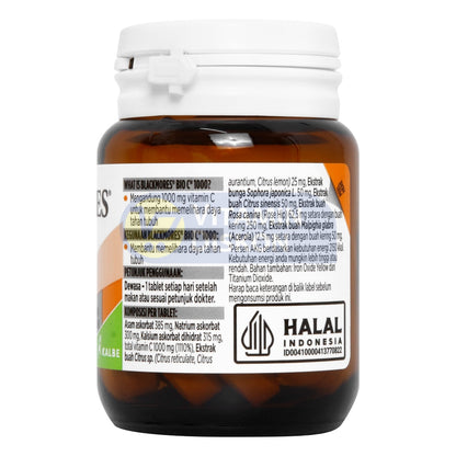 BLACKMORES BIO C 1000MG BPOM KALBE - 20 TAB