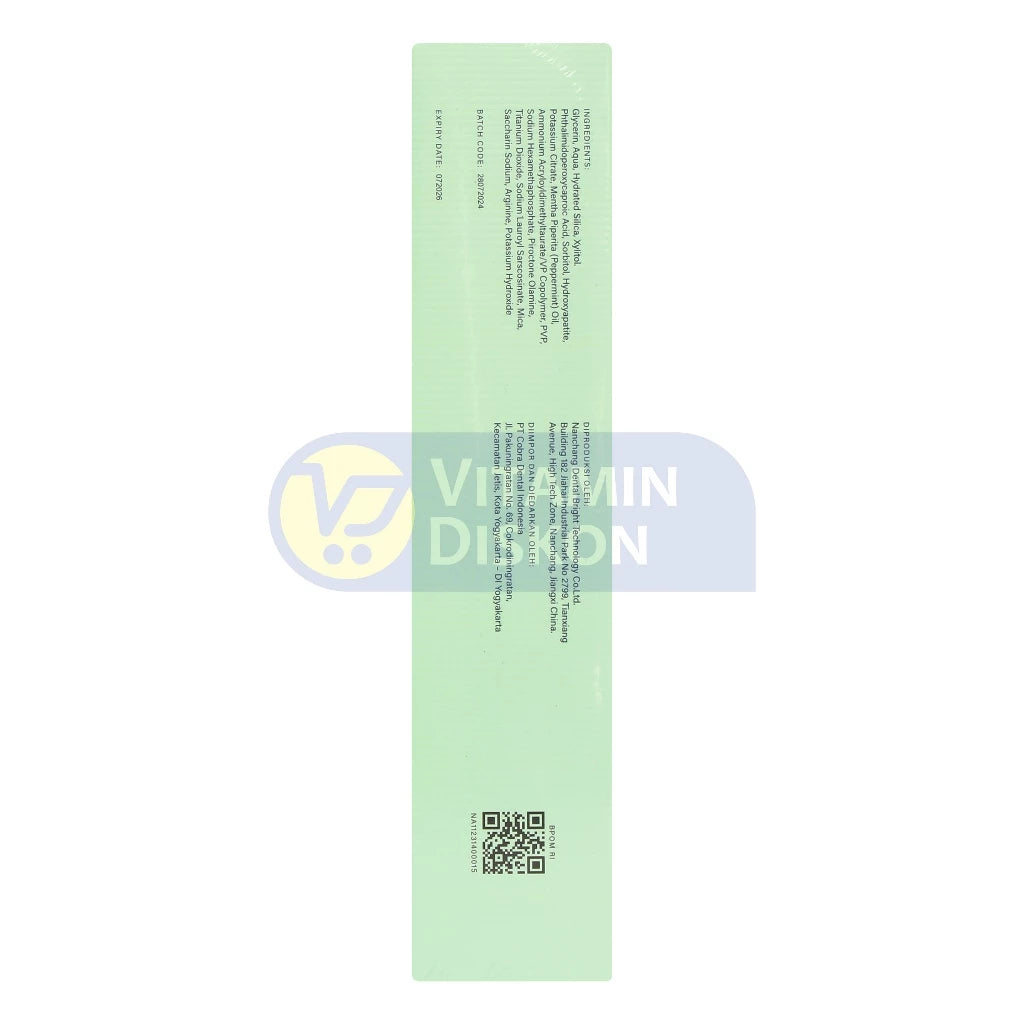 KLAR INTENSE WHITENING PAP TOOTHPASTE