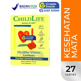 CHILDLIFE HEALTHY VISION SOFTMELT 27 GUMMIES