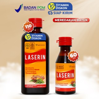 LASERIN MEMBANTU MEREDAKAN BATUK DAN MELEGAKAN TENGGOROKAN 60ML