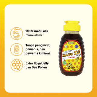Madu Tj Super 250 GR | Meningkatkan Stamina, Daya Tahan Tubuh, Imunitas Dan Nafsu Makan