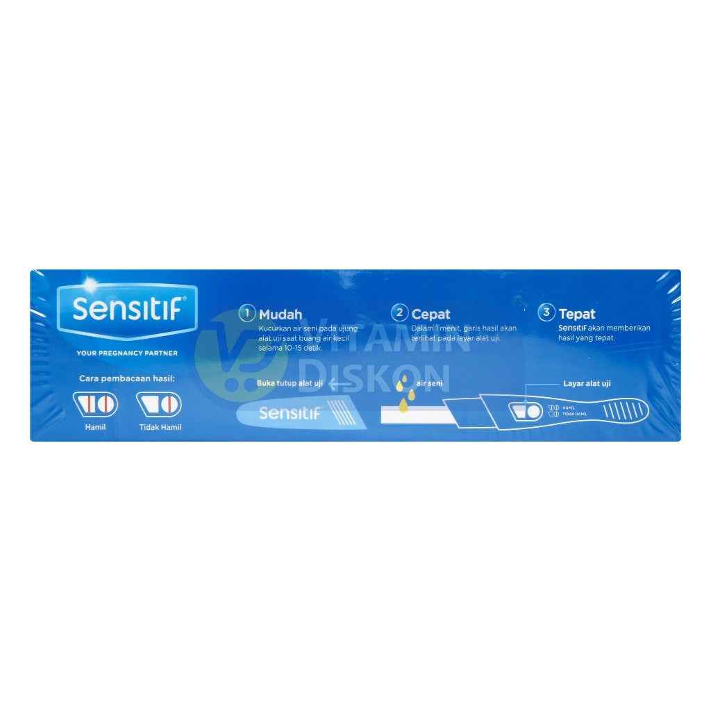 SENSITIF COMPACT - ALAT TES KEHAMILAN  1 PACK