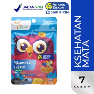 YOUVIT KIDS VITAMIN A+ LUTEIN ISI 7 PCS
