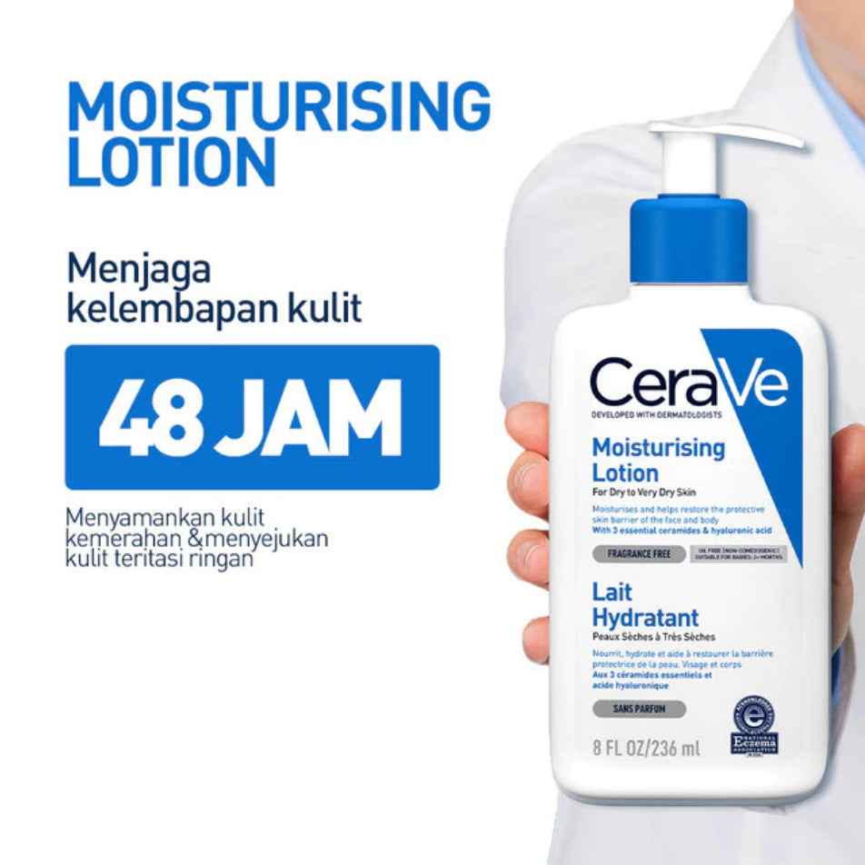 CERAVE MOISTURISING LOTION FOR DRY TO VERY DRY SKIN - 236ML