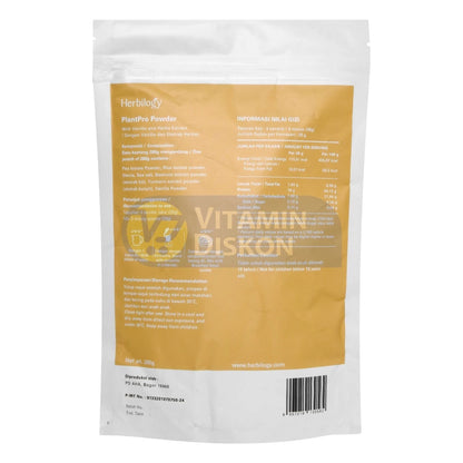 HERBILOGY PLANTPRO WITH VANILLA AND HERBS 280GR