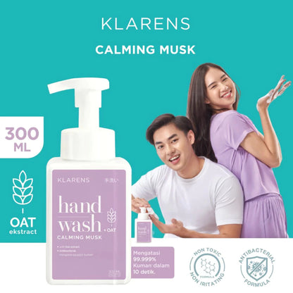 KLARENS HAND WASH CALMING MUSK - 300ML