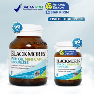 BLACKMORES FISH OIL MINI CAPS ODOURLESS 30 CAPS