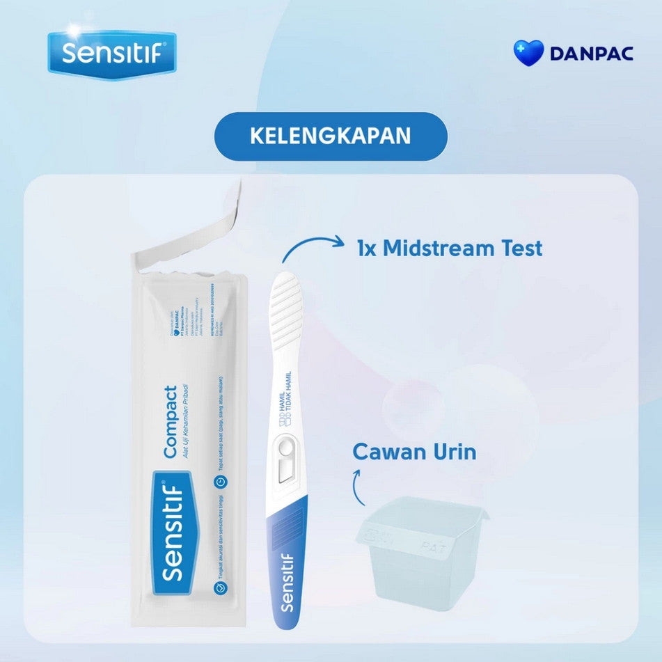 SENSITIF COMPACT - ALAT TES KEHAMILAN  1 PACK