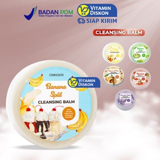 OMNISKIN MINI SIZE CLEANSING BALM STRAWBERRY YOGHURT 20GR