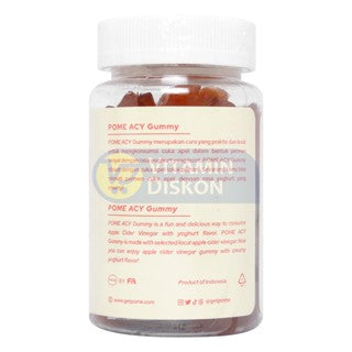 POME ACY APPLE CIDER VINEGAR GUMMY WITH YOGHURT FLAVOUR - 60 GUMMY