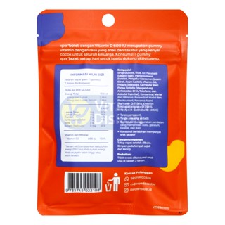 EXPERT BOOST GUMMY VITAMIN D 600 IU 7 DAYS