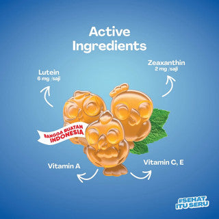 YOUVIT KIDS VITAMIN A+ LUTEIN ISI 7 PCS