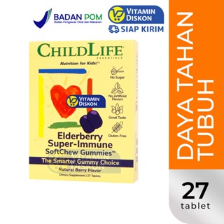 CHILDLIFE ELDERBERRY SUPER IMMUNE 30 GUMMIES