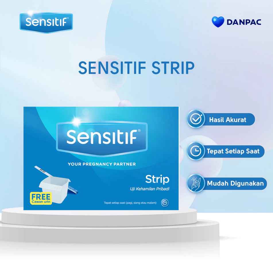 SENSITIF STRIP - ALAT TEST KEHAMILAN 1 STRIP