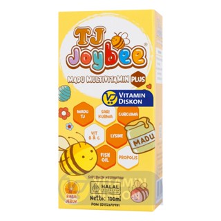 MADU TJ JOYBEE MADU MULTIVITAMIN RASA JERUK 100 ML | Membantu meningkatkan daya tahan tubuh anak