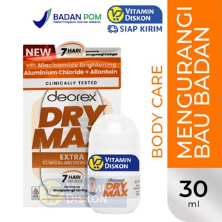 DEOREX DRYMAX EXTRA ANTIPERSPIRANT 30ML