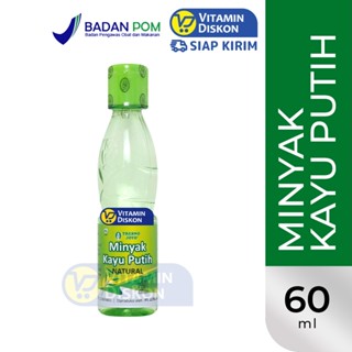 TRESNO JOYO MINYAK KAYU PUTIH 60ML | Minyak Kayu Putih Pereda Perut Kembung, Masuk Angin Dan Penghangat Tubuh