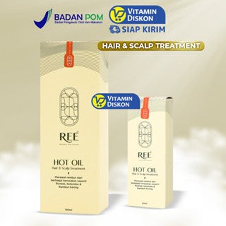 REE DERMA HOT OIL HAIR & SCALP TREATMENT 30ML