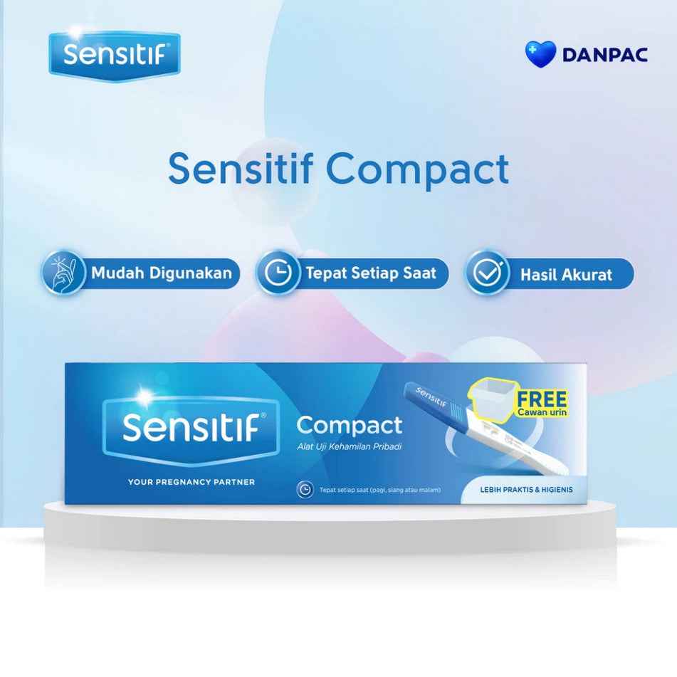 SENSITIF COMPACT - ALAT TES KEHAMILAN  1 PACK