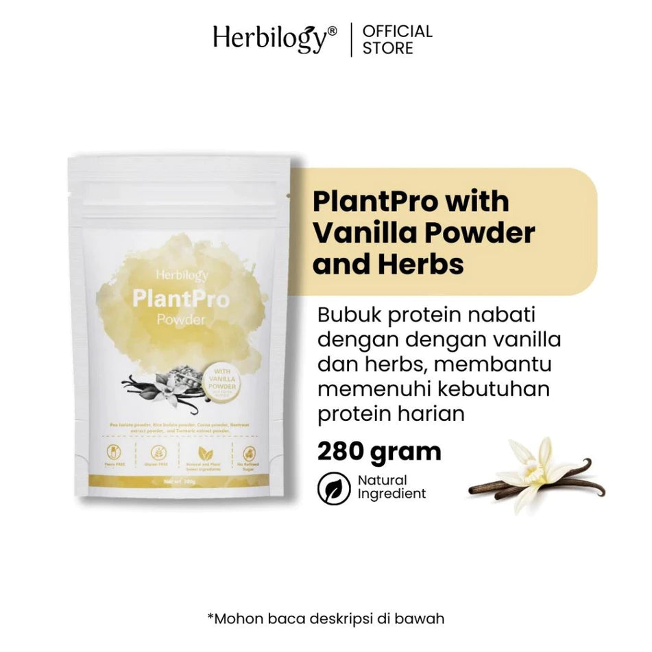 HERBILOGY PLANTPRO WITH VANILLA AND HERBS 280GR