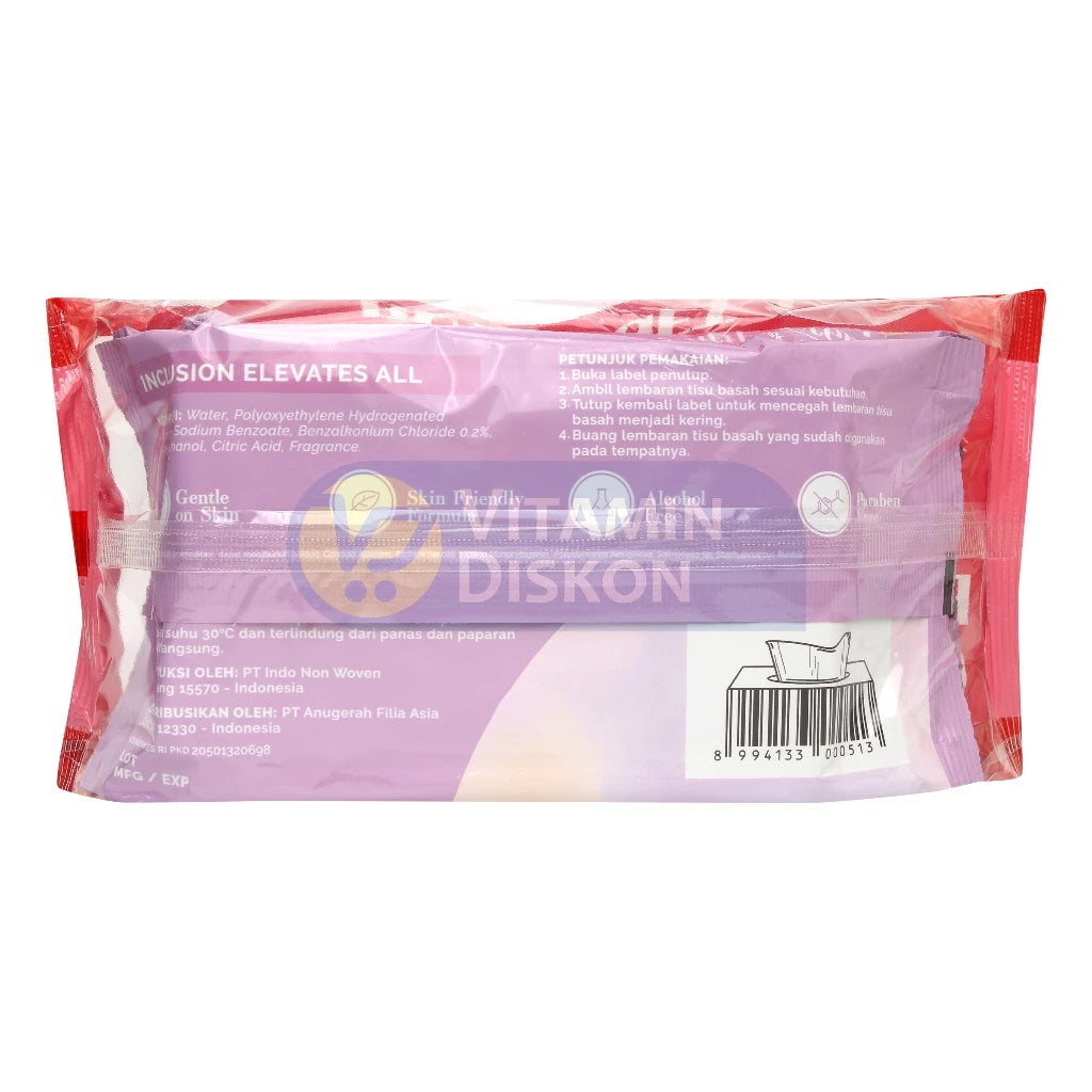 KLARENS ANTIBACTERIAL WIPES CALMING MUSK TWIN PACK - 50 GENTLE WIPES