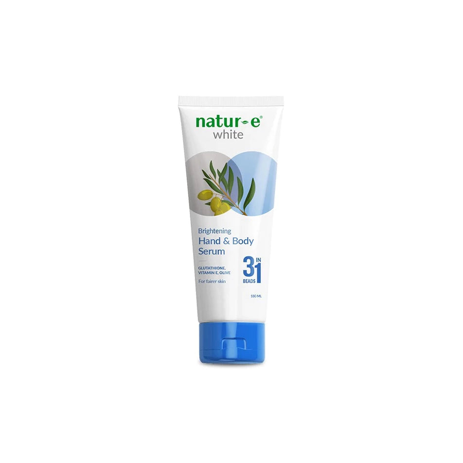 NATUR E WHITE BRIGHTENING HAND AND BODY SERUM 180 ML