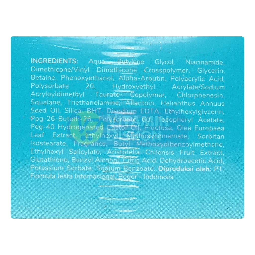 NATUR E WHITE BRIGHT AND GLOW RADIANT MIRACLE MOISTURE GEL 30 ML