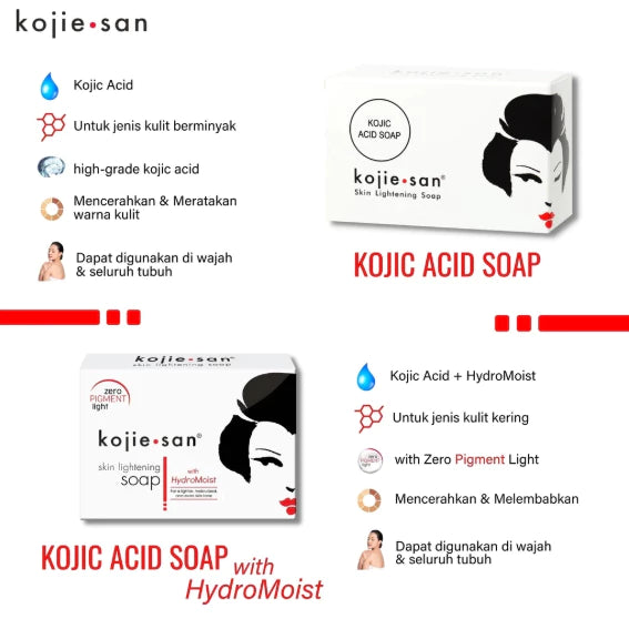 KOJIE SAN SKIN LIGHTENING SOAP WITH HYDRAMOIST 135 GR