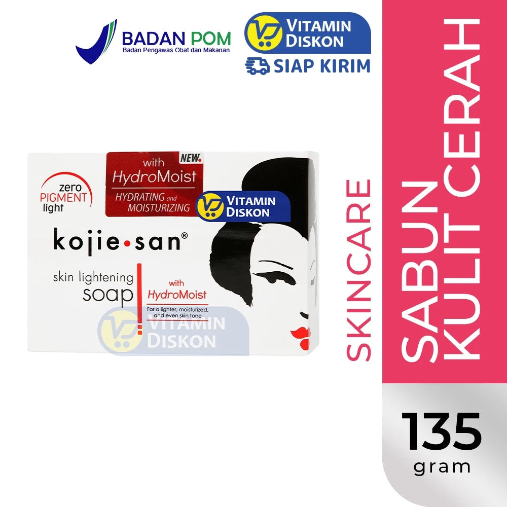 KOJIE SAN SKIN LIGHTENING SOAP WITH HYDRAMOIST 135 GR