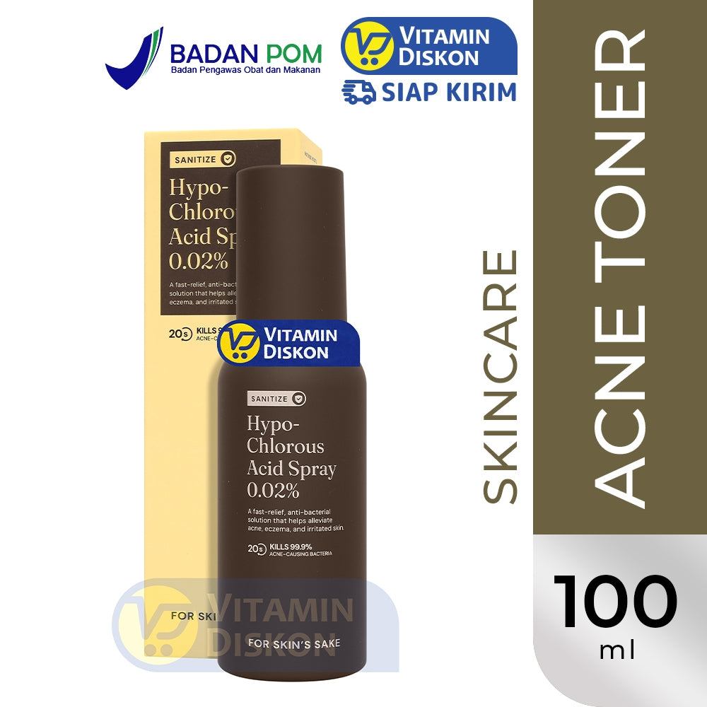 FOR SKIN'S SAKE FSS HYPOCHLOROUS ACID SPRAY 0.02% 100 ML