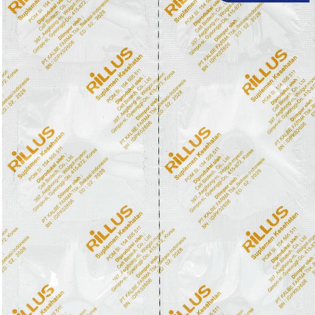 RILLUS SUPLEMEN MAKANAN