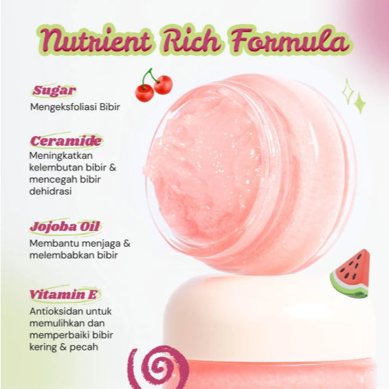 BUTTERED LIP SCRUB WATERMELON 10 GR