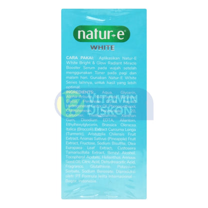 NATUR E WHITE BRIGHT AND GLOW RADIANT MIRACLE BOOSTER SERUM 20 ML
