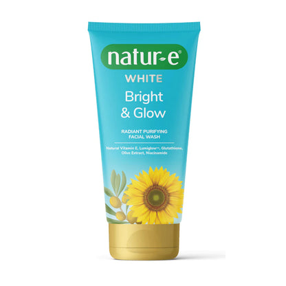 NATUR E WHITE BRIGHT AND GLOW RADIANT PURIFYING FACIAL WASH 50 ML