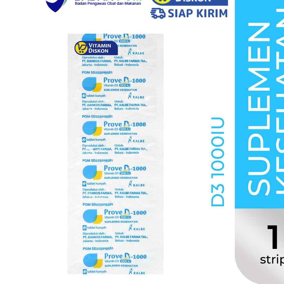 PROVE D3 1000 VITAMIN D3 1000 IU