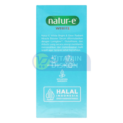 NATUR E WHITE BRIGHT AND GLOW RADIANT MIRACLE BOOSTER SERUM 20 ML