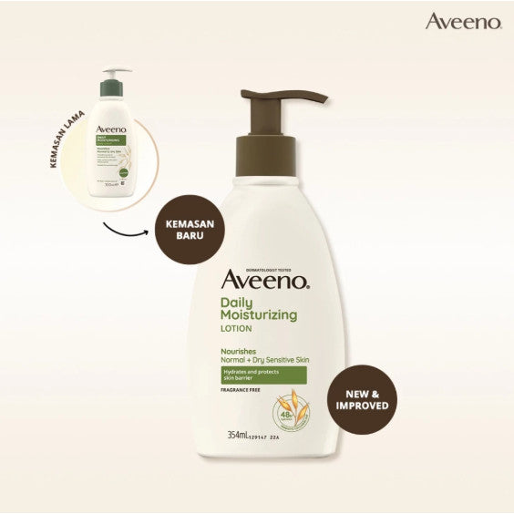 AVEENO DAILY MOISTURIZING LOTION 354 ML