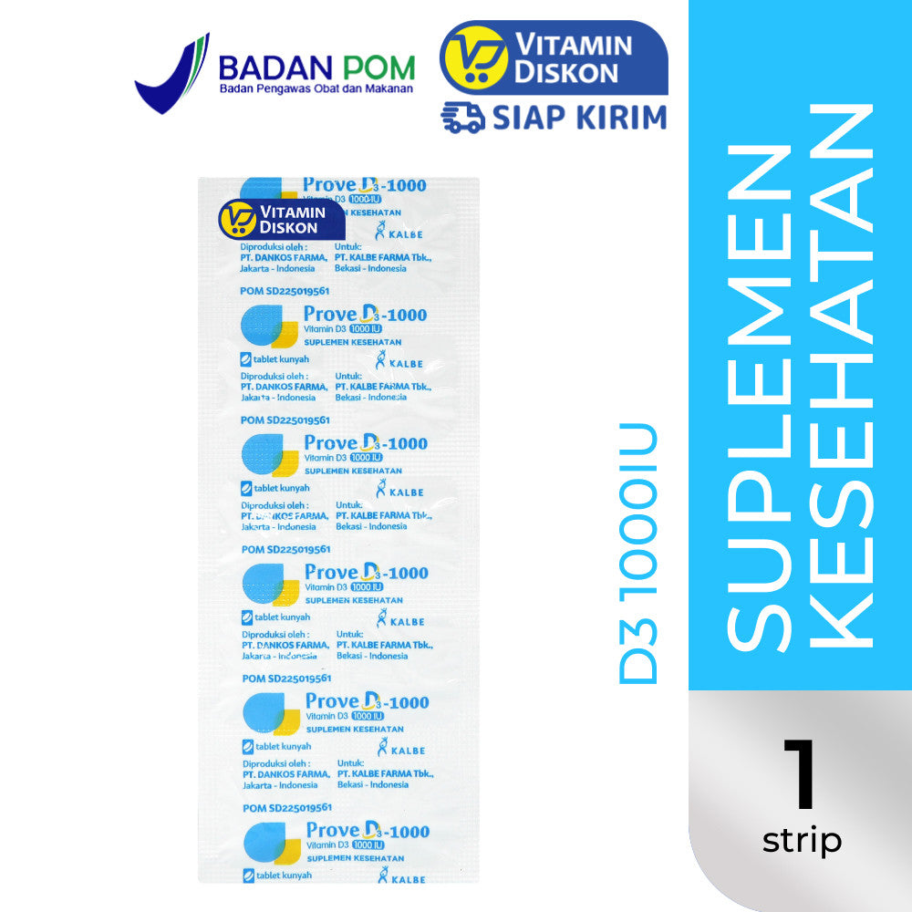 PROVE D3 1000 VITAMIN D3 1000 IU