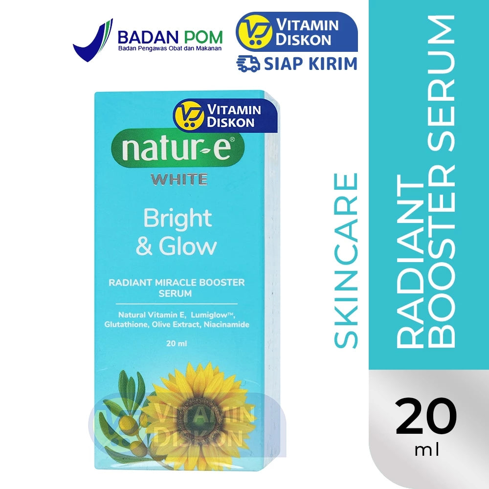 NATUR E WHITE BRIGHT AND GLOW RADIANT MIRACLE BOOSTER SERUM 20 ML
