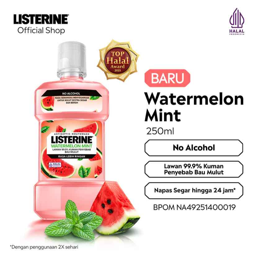 LISTERINE WATERMELON MINT 250 ML