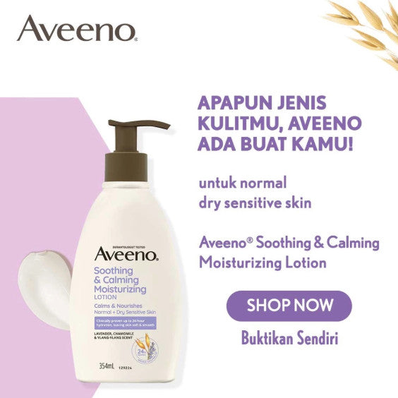 AVEENO SOOTHING AND CALMING MOISTURIZER LOTION 354 ML