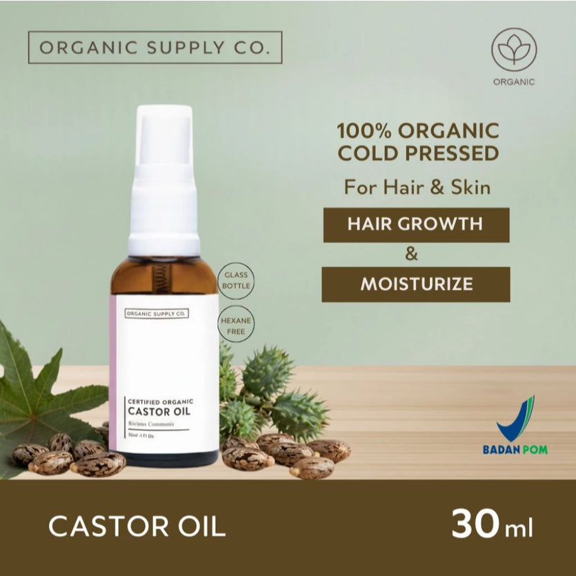 ORGANIC SUPPLY CO. CASTOR OIL 30ML