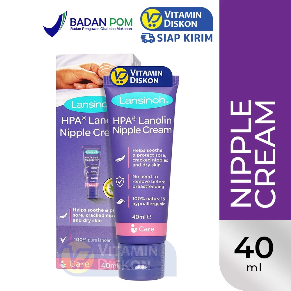 LANSINOH HPA LANOLIN FOR SORE NIPPLES CREAM 40 ML
