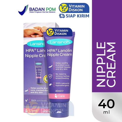 LANSINOH HPA LANOLIN FOR SORE NIPPLES CREAM 40 ML
