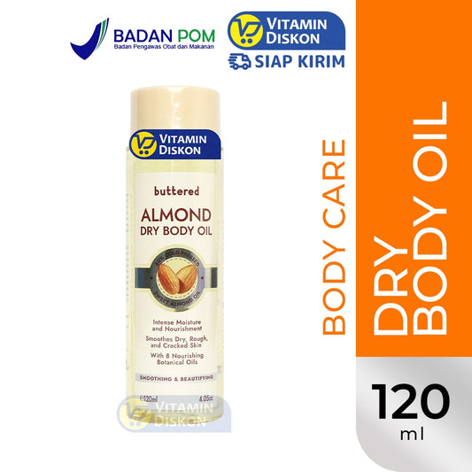 BUTTERED ALMOND DRY BODY OIL 120 ML